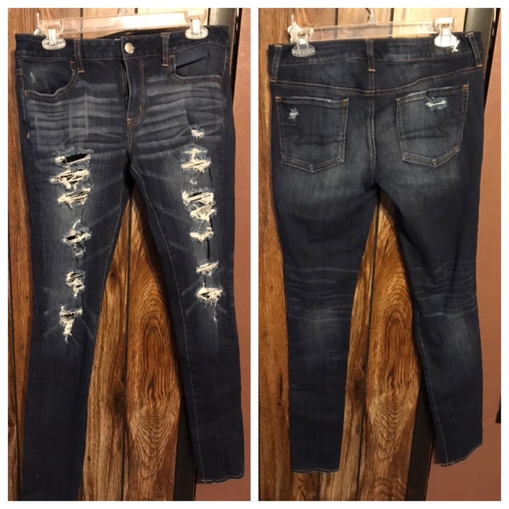 American eagle 360 super stretch jeggings